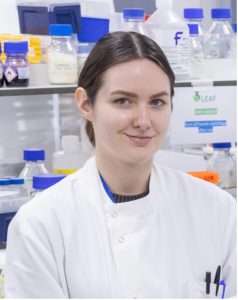 Greta in the lab