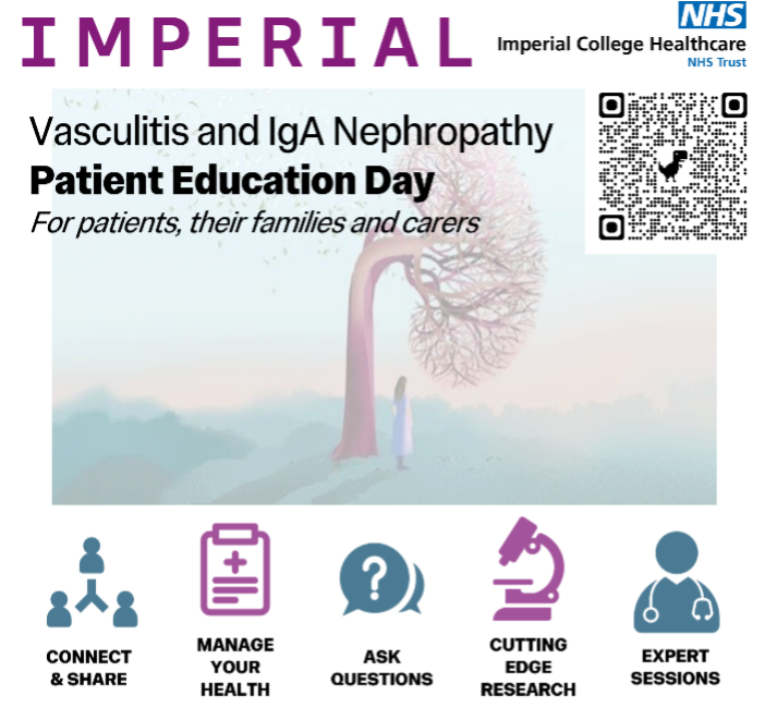 Image of the patient education day registration flyer