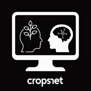 CROPSNet logo shows two heads on a screen