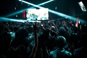 people dancing in nightclub 