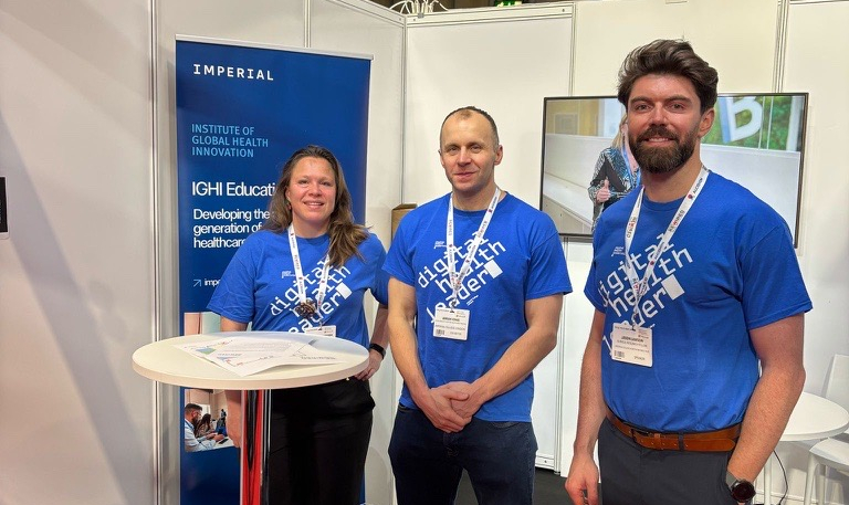 3 IGHI team members at Rewired event