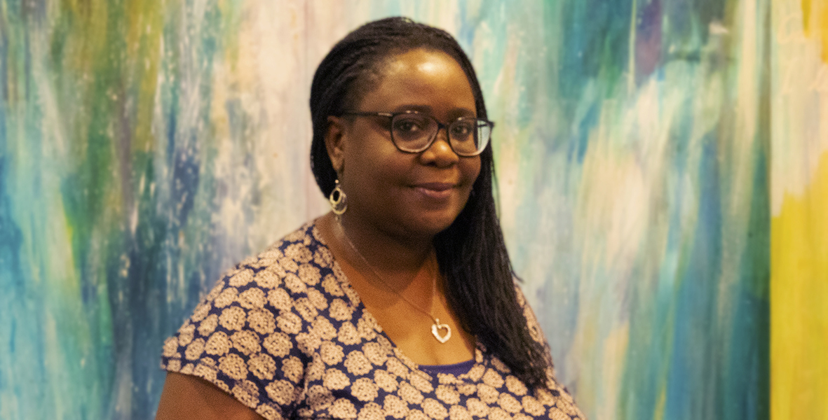 The author Dr. Catherine Kibirige