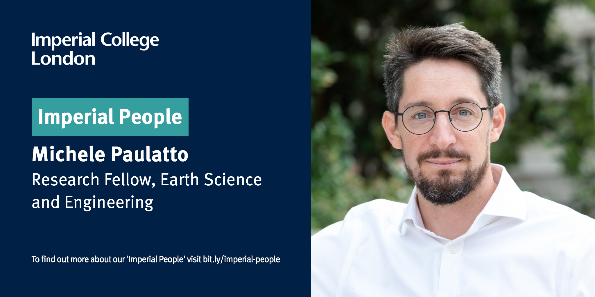 Michele Paulatto Research Fellow Earth Science and Engineering