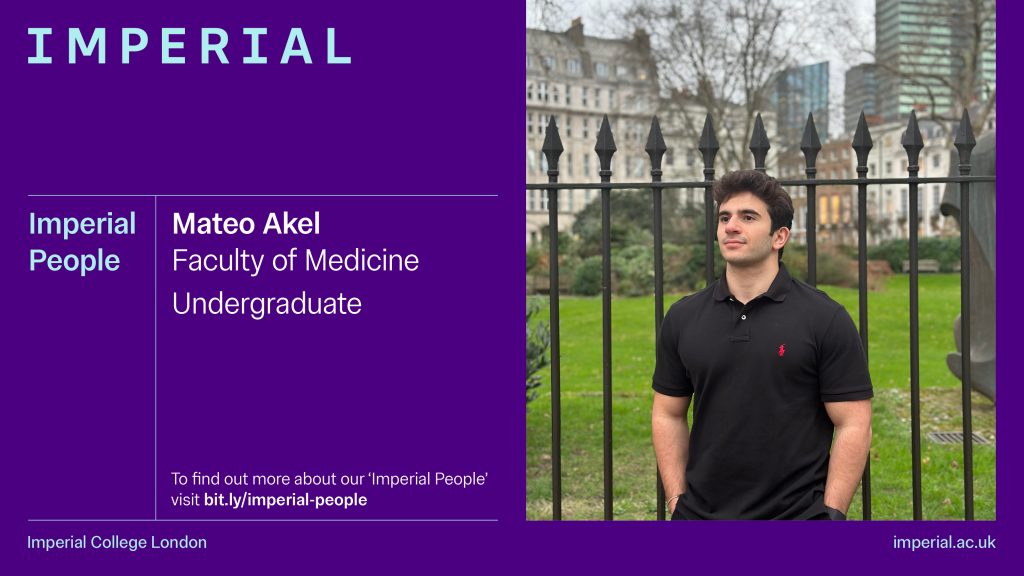 Mateo Akel, Undergraduate, Faculty of Medicine