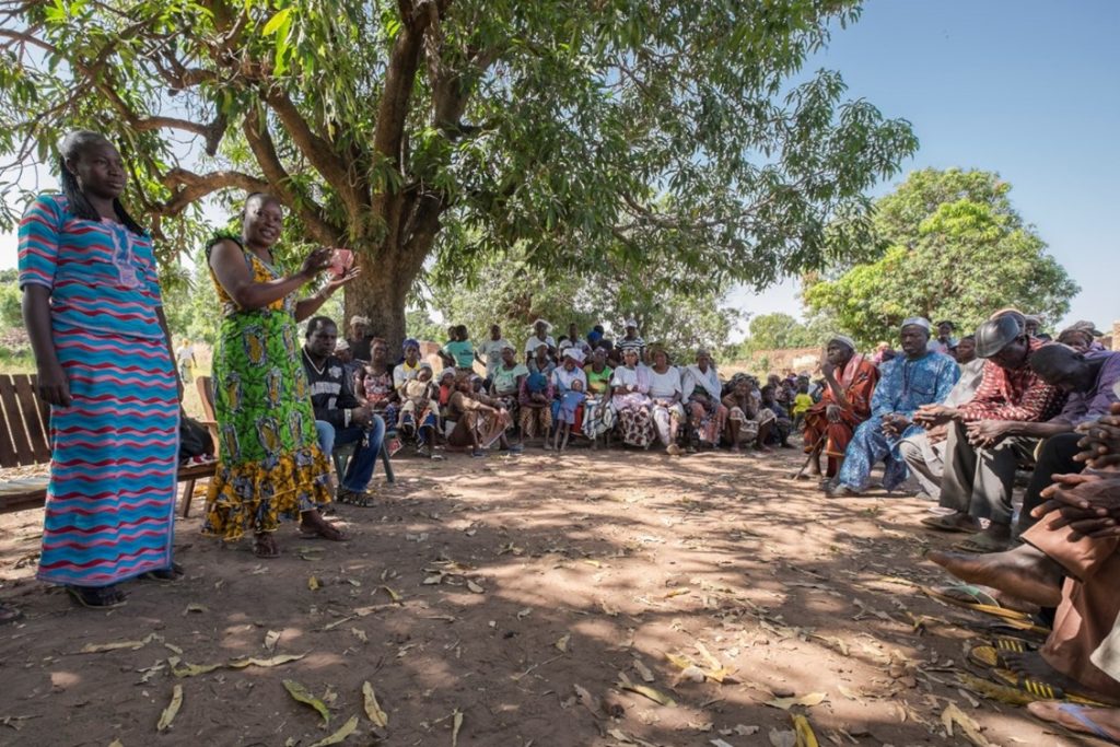 Engagement with local communities in Burkina Faso