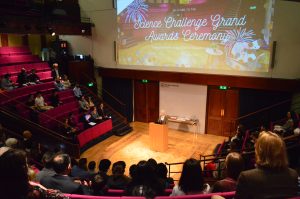 Trinity welcoming the audience - in person at the Royal Institution and online