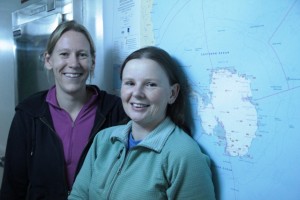 Co-chiefs Laura Robinson  (WHOI) and Rhian Waller (Darling Marine Center/U Maine)