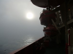 Calm seas in the Drake Passage