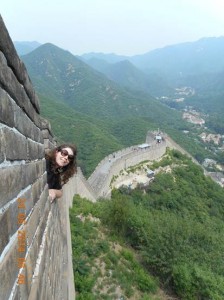 Me on the Great Wall of China!